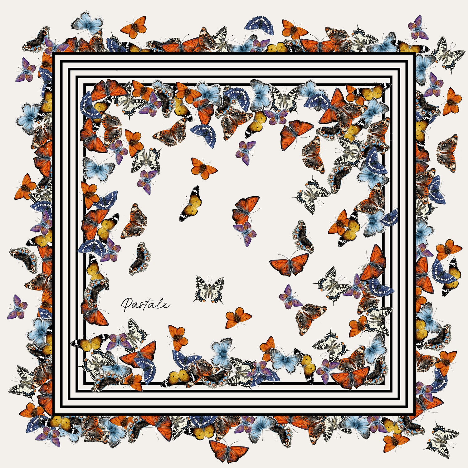 Carré 90 - Papillons